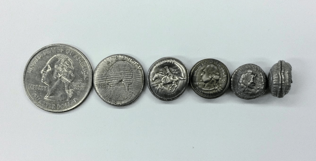 Shrunken Quarters