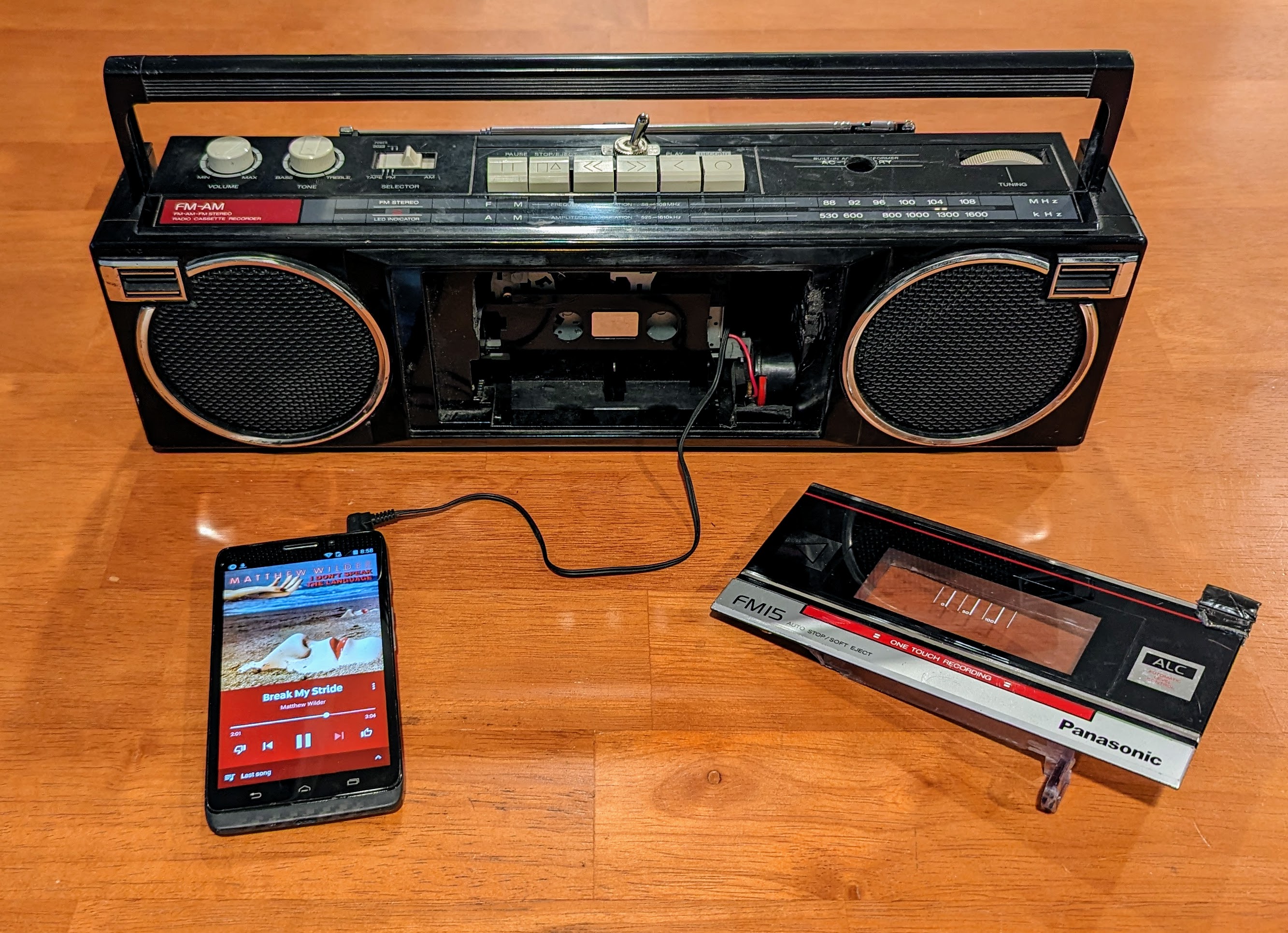 Modernized 80’s Boombox